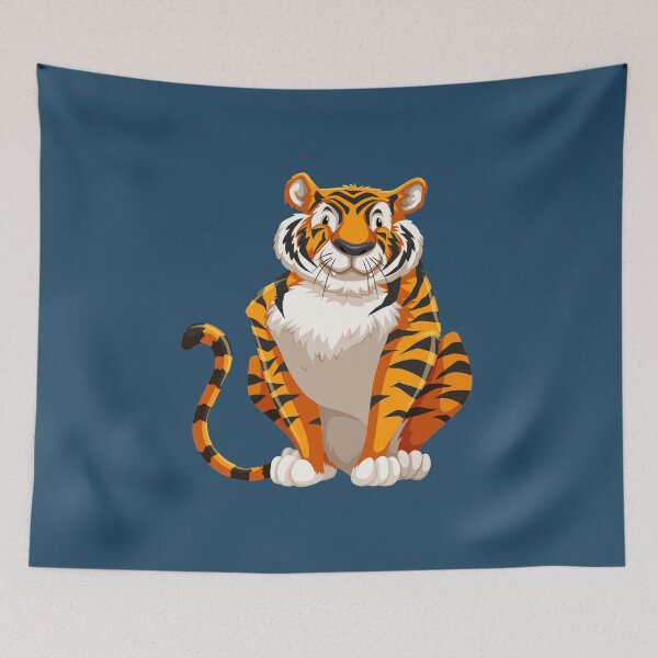 Item preview, Funny Graphic Tiger Casual Cute Top designed and sold by DesignNIO.