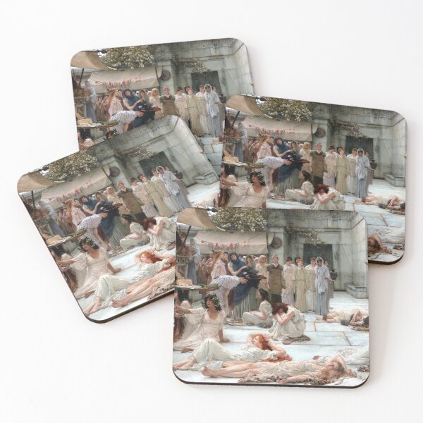 Item preview, The Women of Amphissa - Sir Lawrence Alma-Tadema 1877 designed and sold by forgottenbeauty.
