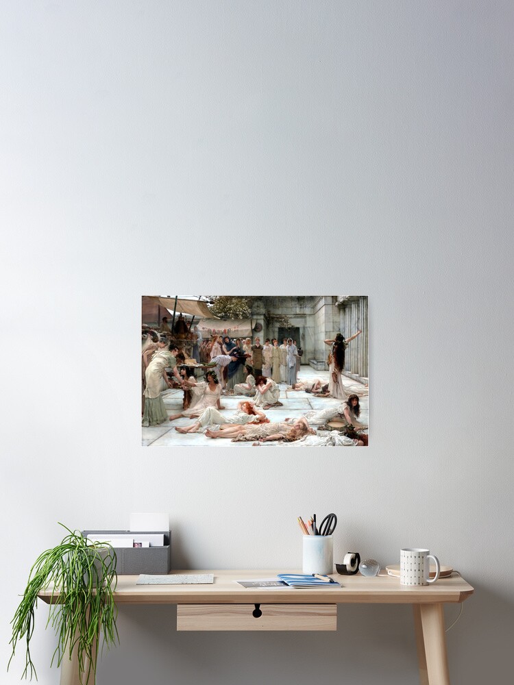 The Women of Amphissa - Sir Lawrence Alma-Tadema 1877 Photographic Print