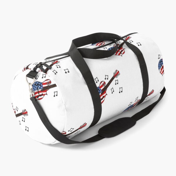 Item preview, 4 de julio Mandolin America Rocks USA Flag Mandolinist designed and sold by doodlerob.
