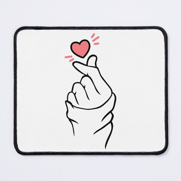 Item preview, Korean Heart Fingers K Pop Heart Hand Sign designed and sold by fultond.