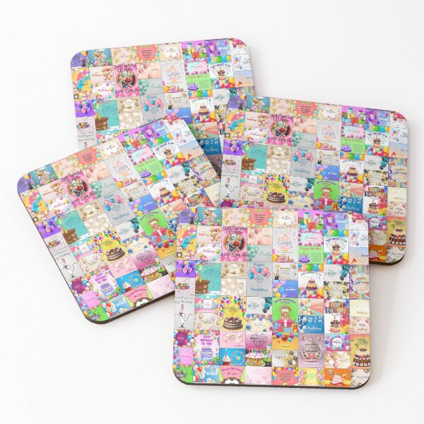 Item preview, Happy Birthday designed and sold by Montage-Madness.
