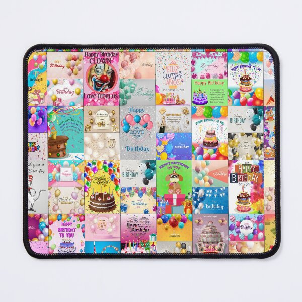 Item preview, Happy Birthday designed and sold by Montage-Madness.