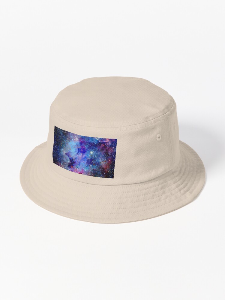 Blue galaxy store bucket hat