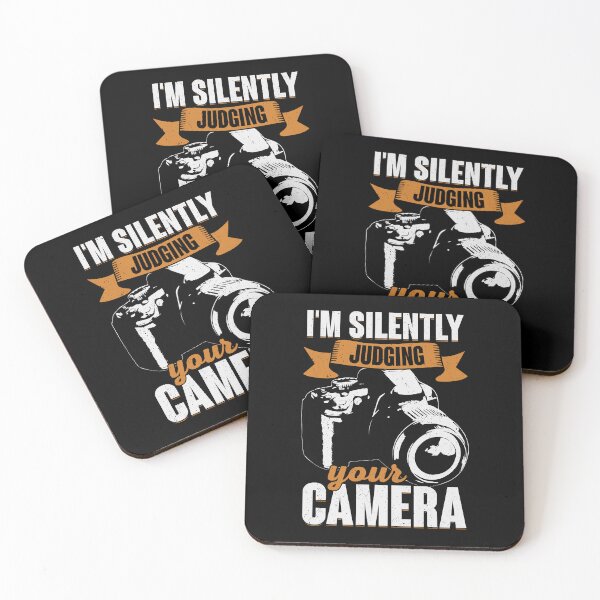 Item preview, I'm Silently Judging Your Camera Photographer Gift designed and sold by Marcid95.