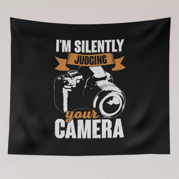 Item preview, I'm Silently Judging Your Camera Photographer Gift designed and sold by Marcid95.