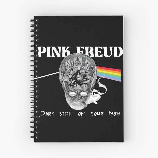 Item preview, Pink Freud Psychology Freud Pink Dark Side of the Mom funny quote pun tshirt gift for psychology students designed and sold by GhostAmine.