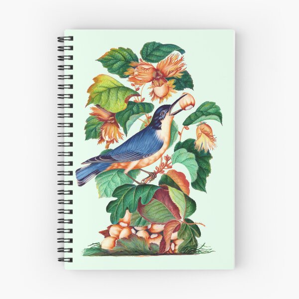 Item preview, nuthatch bird designed and sold by FeatheredClub.