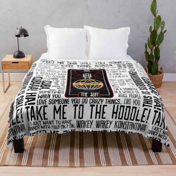 Item preview, Killing Eve La Villanelle quotes designed and sold by Haus of Delirium.