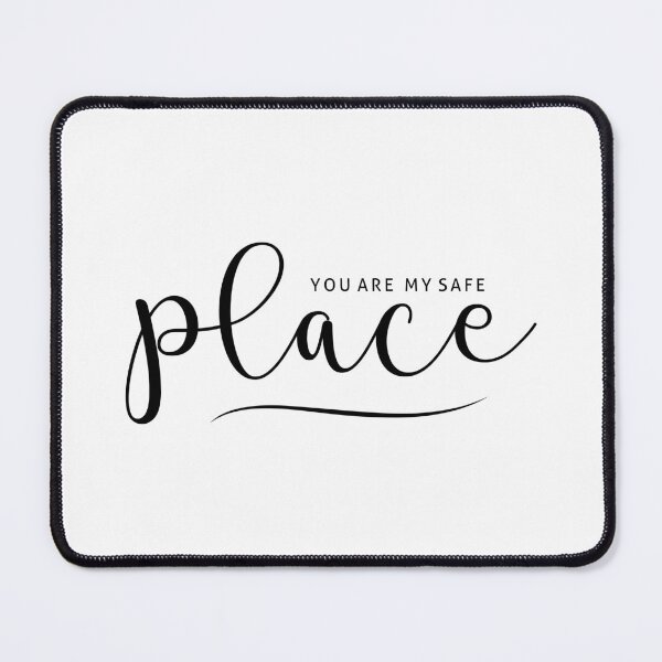 Item preview, YOU ARE MY SAFE PLACE LOVE LETTERING, BY SUBGIRL designed and sold by SUBGIRL.