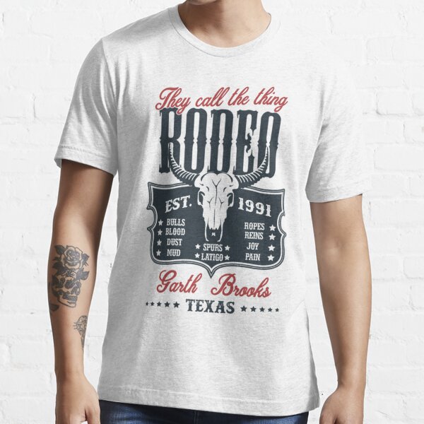 "Garth Brooks Garth Brooks Rodeo" Tshirt for Sale by saectoeate
