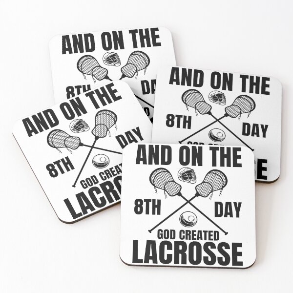 Item preview, And On The 8th day god created lacrosse designed and sold by Fislux.