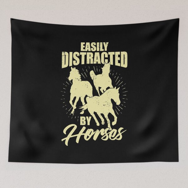Item preview, Easily Distracted By Horses designed and sold by Marcid95.