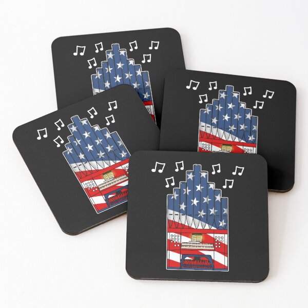 Item preview, 4th July Organ American Flag Church Organist designed and sold by doodlerob.