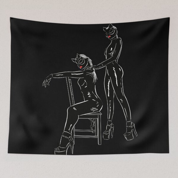 Item preview, couple woman latex designed and sold by Culturesensible.
