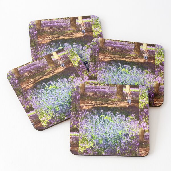 Item preview, Bluebell Forest 1 designed and sold by weavernap.