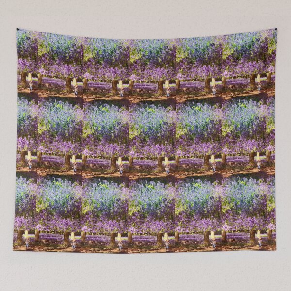 Item preview, Bluebell Forest 1 designed and sold by weavernap.