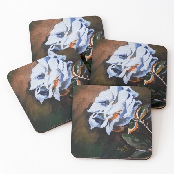 Item preview, White rose  designed and sold by Kalapriye.