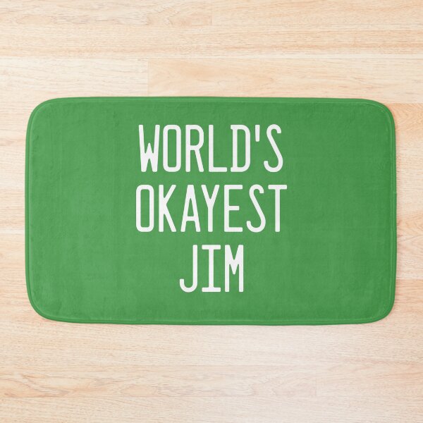 Item preview, World's Okayest Jim designed and sold by TimespunThreads.