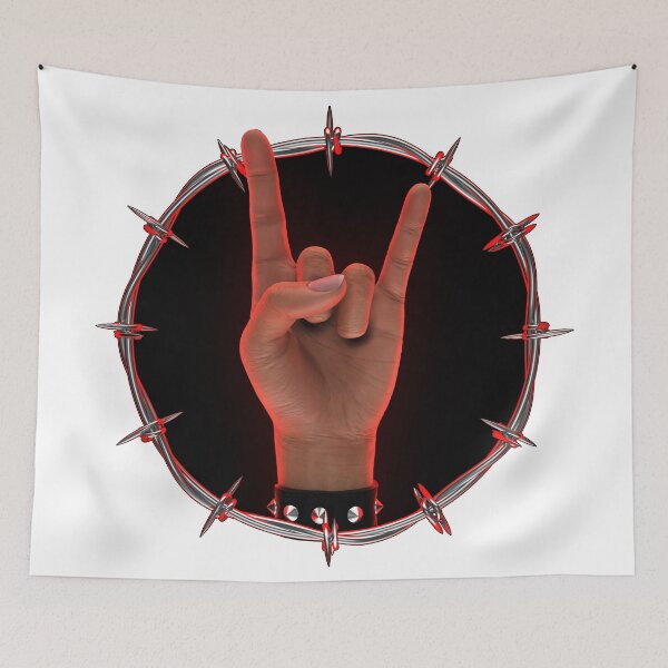 Item preview, devil horns designed and sold by serpico93.