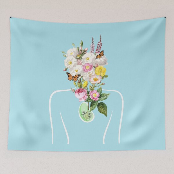 Item preview, My Body Is Plant Powered | White outline designed and sold by leBoosh-Designs.