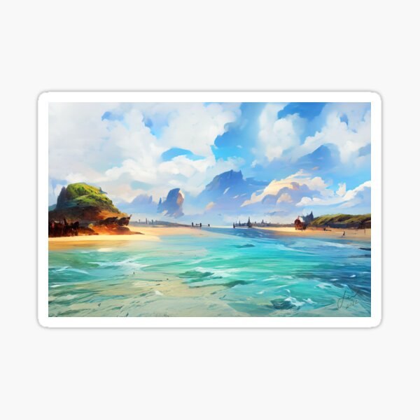Beach Sticker