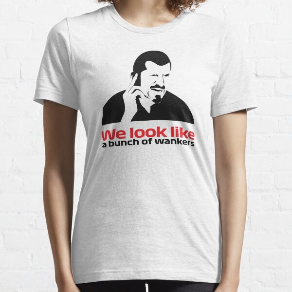 Gunther Steiner We Look Like a Bunch of Wankers- F1 Essential T-Shirt