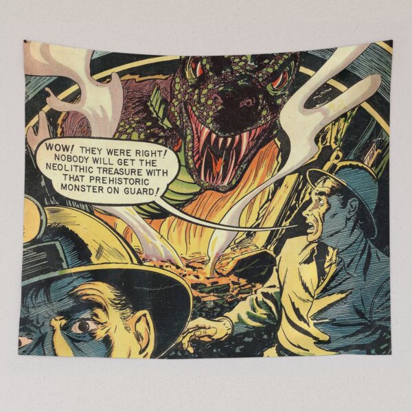 Item preview, Baffling Comics - Monster - Vintage Art designed and sold by RickE.