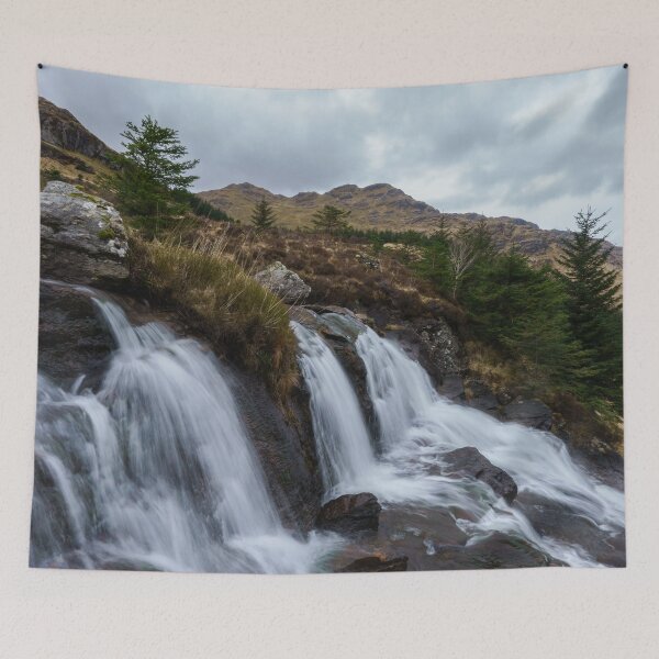 Item preview, Loch Restil Waterfall designed and sold by rawshutterbug.