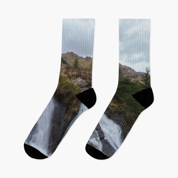 Item preview, Loch Restil Waterfall designed and sold by rawshutterbug.