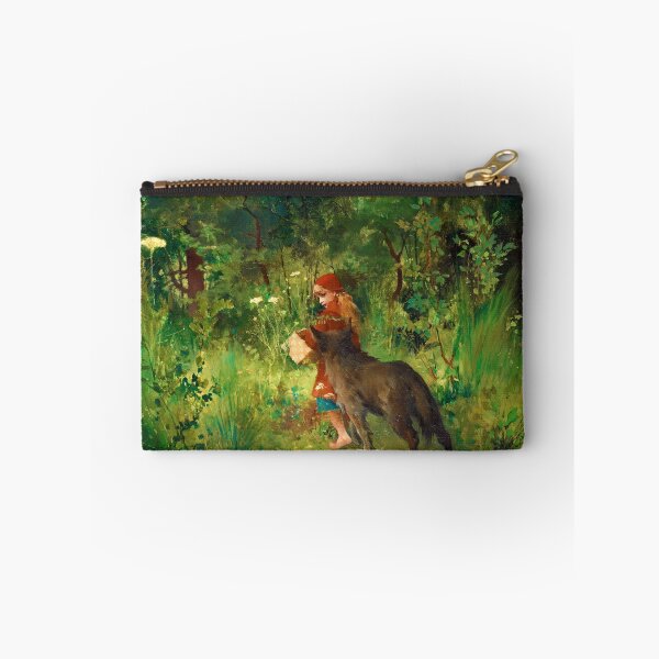 Item preview, Little Red Riding Hood and the Wolf in the forest designed and sold by allhistory.