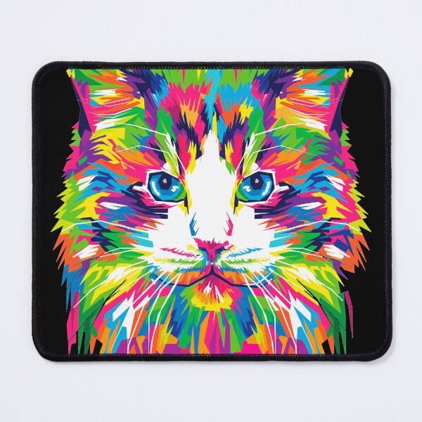Item preview, Colorful Abstract Cat Classic T-Shirt. designed and sold by Nils Petter Stein.
