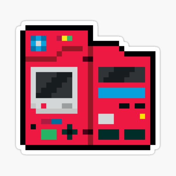 Aperçu de l'œuvre Pokédex Pixel Art créée et vendue par louiseable.