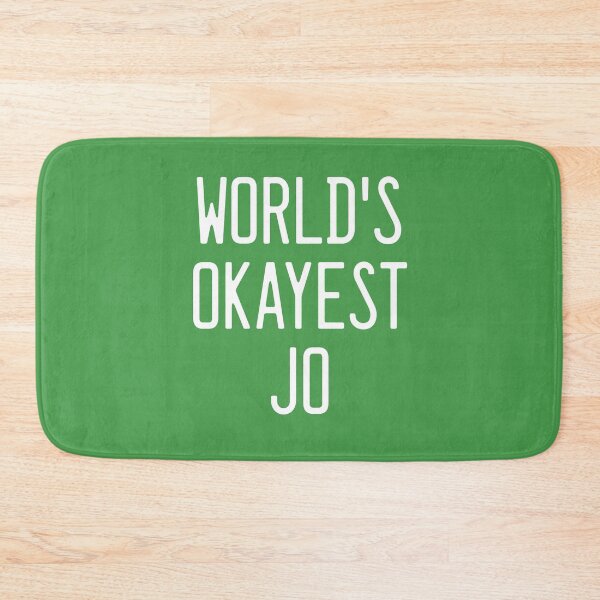 Item preview, World's Okayest Jo designed and sold by TimespunThreads.