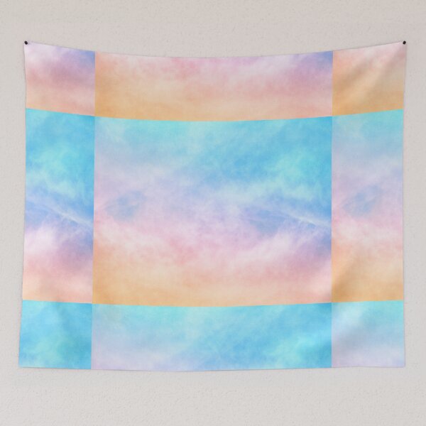 Item preview, Pastel Rainbow Watercolor Clouds designed and sold by newburyboutique.