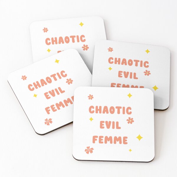 Item preview, chaotic evil femme designed and sold by goblinbabe.