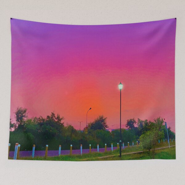 Item preview, Violet Purple Pink Orange Gradient Sky designed and sold by Capture  Room.