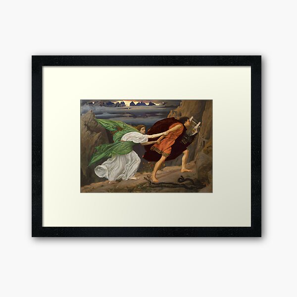 Item preview, Orpheus and Eurydice | Sir Edward John Poynter | 1862 Pre-Raphaelite Art designed and sold by CJET.