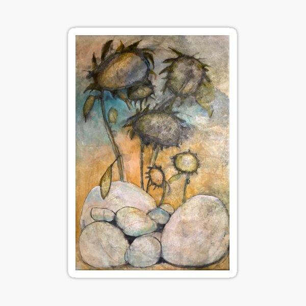 Ukrainian sunflowers Sticker
