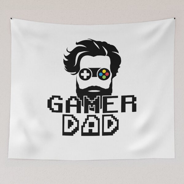 Item preview, gamer dad designed and sold by Ashi17.