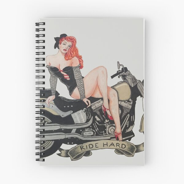 Item preview, Motorcycle Pinup designed and sold by noellelucia.