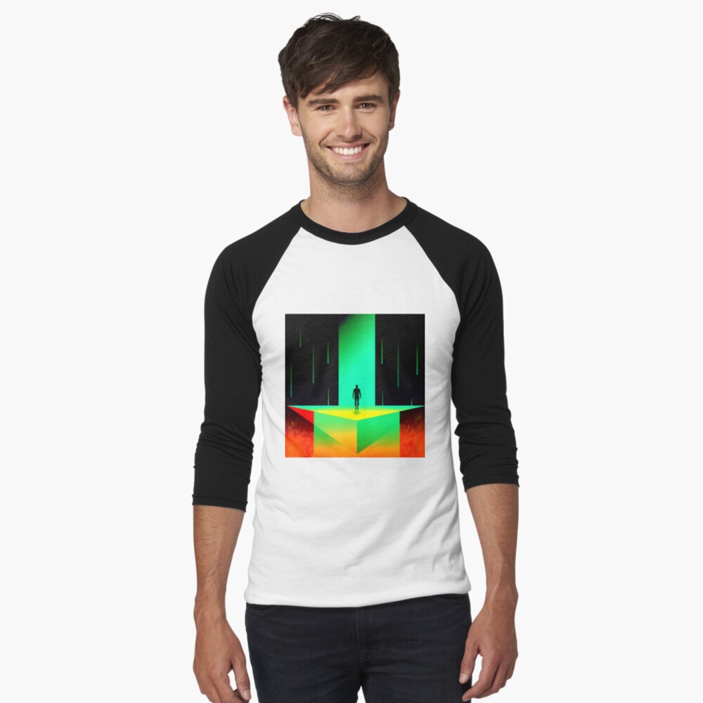 Item preview, Baseball ¾ Sleeve T-Shirt designed and sold by djspacegr.