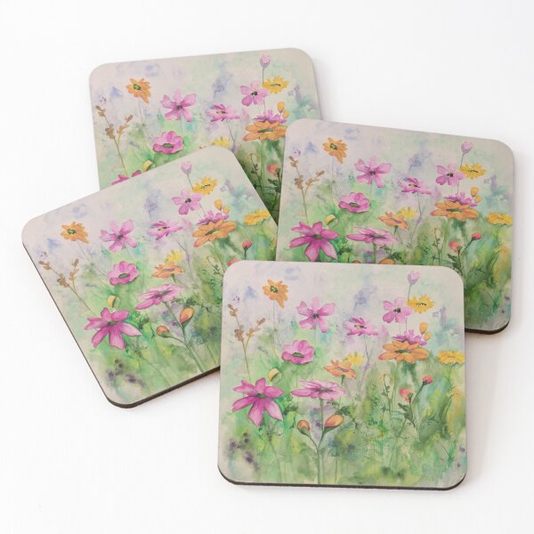 Item preview, colorful meadow of flowers designed and sold by Arctia.