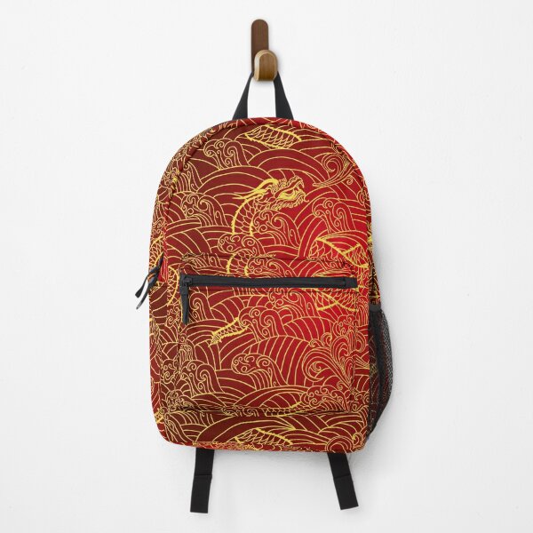 Chinese Hand-painted backpack Bamboo - Bags - Asian Culture