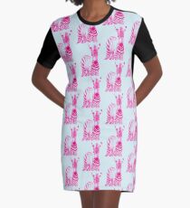 Zebra 05 T-Shirt Kleid