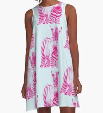 Zebra 05 A-Linien Kleid