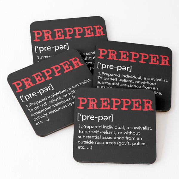 Item preview, Prepper Prepping Survivalist and Survival Kit Gasmask  designed and sold by Rzelemenz.