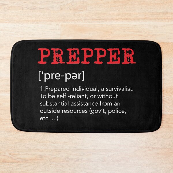 Item preview, Prepper Prepping Survivalist and Survival Kit Gasmask  designed and sold by Rzelemenz.