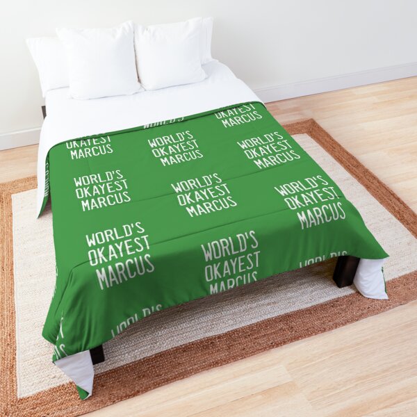 World's Okayest Marcus Comforter