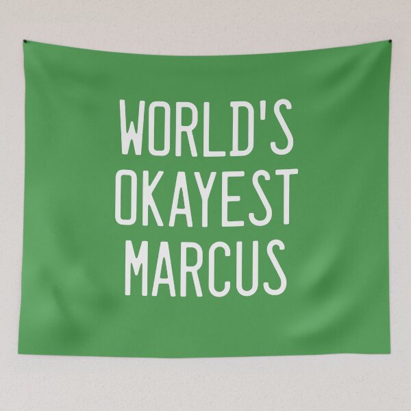 Item preview, World's Okayest Marcus designed and sold by TimespunThreads.